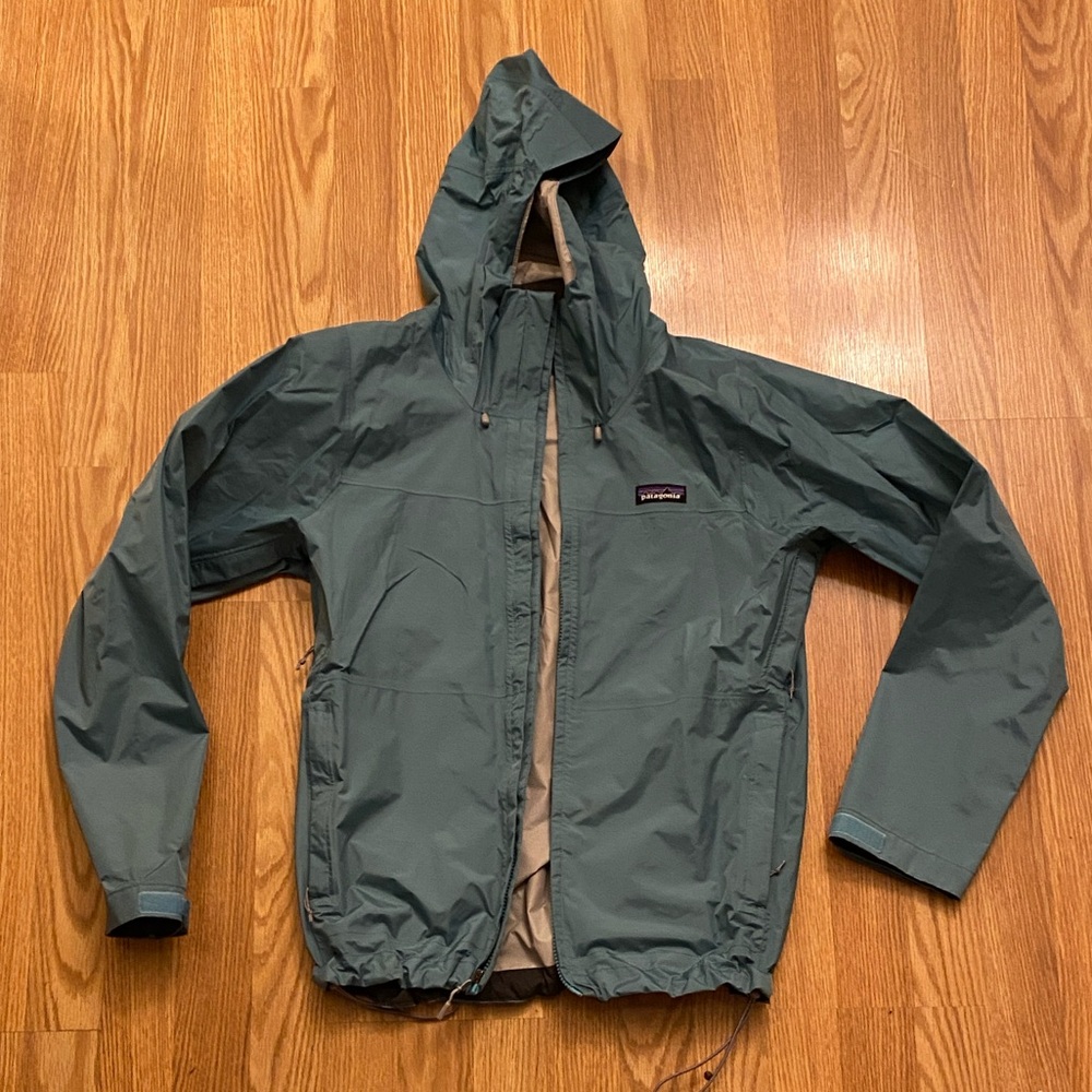 Patagonia Women's Hooded Torrentshell Jacket in Wetland Blue